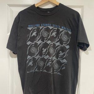 Original Rolling Stone 1989 Steel Wheels Tour T Shirt - XL